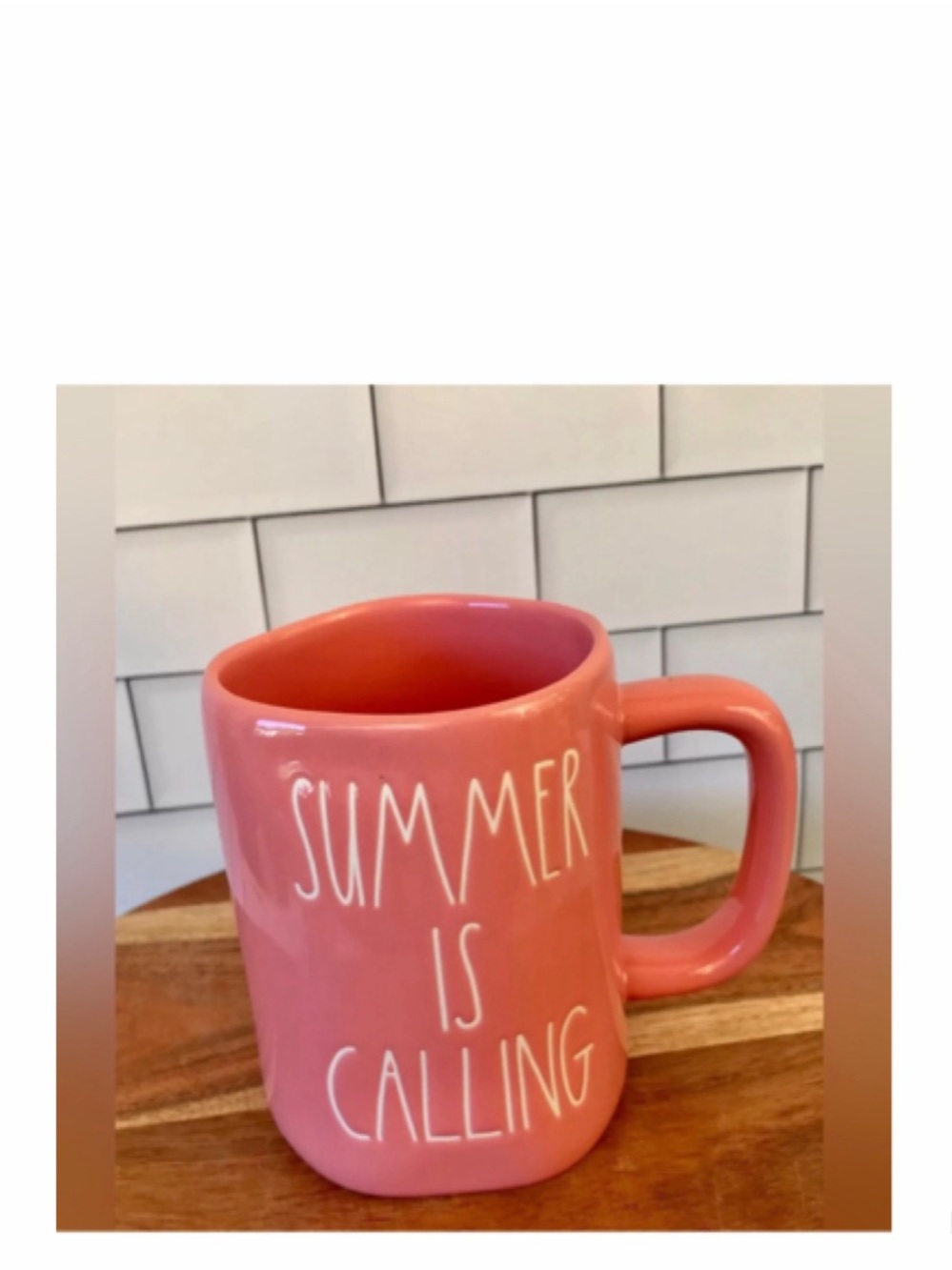 NEW New Rae Dunn Summer Is Calling Mug